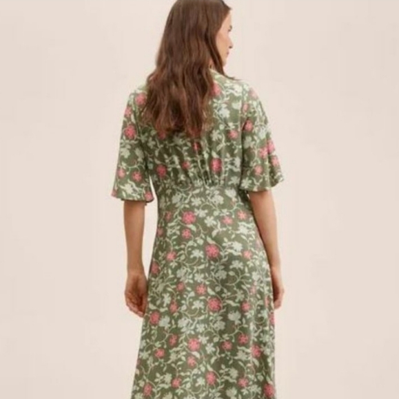 Mango flutter sleeve dress - Picture 5 of 13